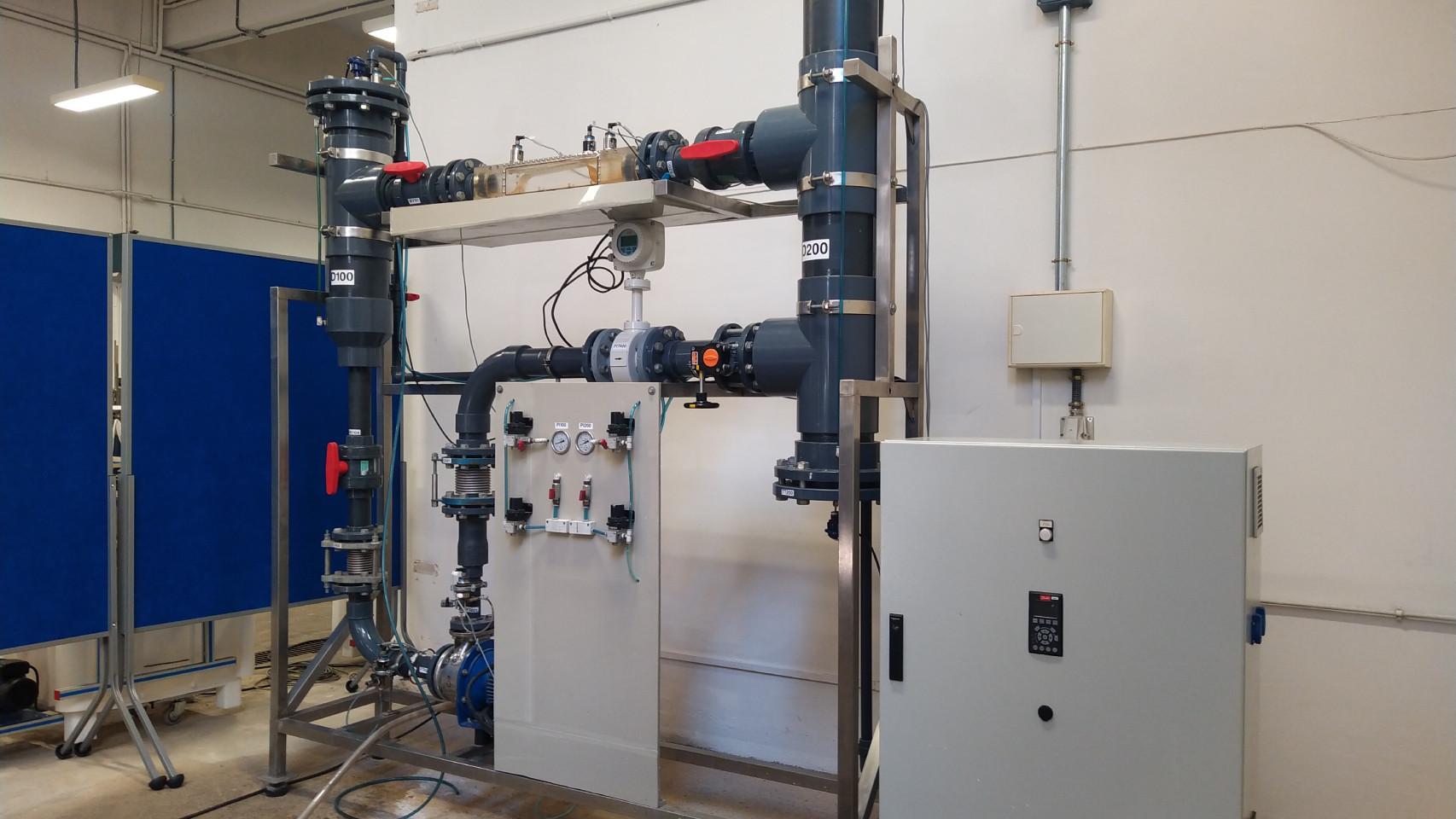 Laboratorio de pruebas hidráulicas de IFLUIDS