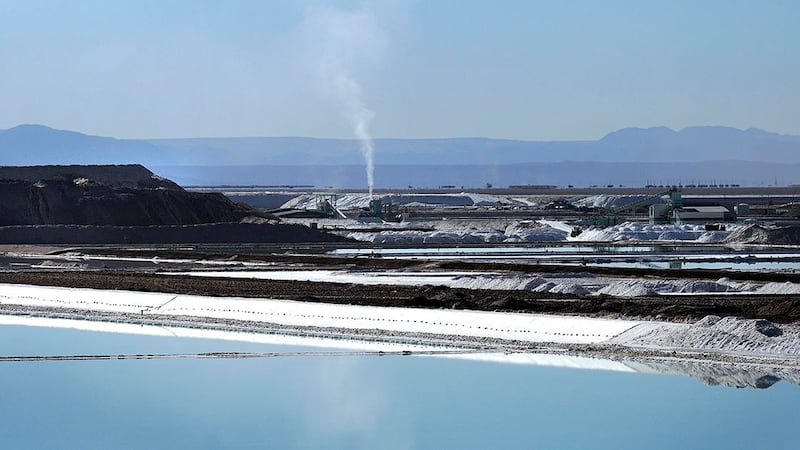 Plantas procesadoras del Litio en Salar de Atacama